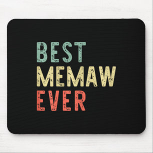 Alfombrilla De Ratón Mejor Memaw Ever Family Funny Vintage Retro