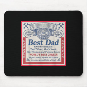 Alfombrilla De Ratón Mejor Papá del Mundo Mejor Parrillero Día del Padr