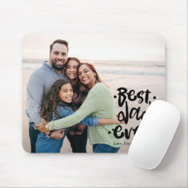 Alfombrilla De Ratón Mejor Papá del Mundo Regalo Personalizado con Foto
