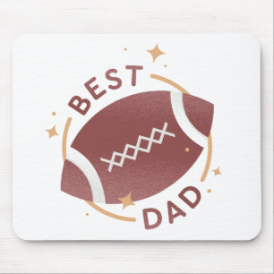 Alfombrilla De Ratón Mejor Papá Fútbol 