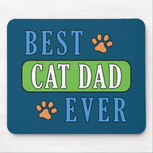 Alfombrilla De Ratón Mejor Papá Gato