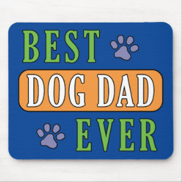 Alfombrilla De Ratón Mejor Papá Perro