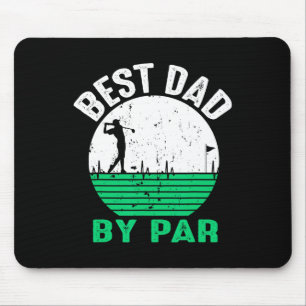 Alfombrilla De Ratón Mejor Papá Por Par Día del Padre Golf Tees Papá