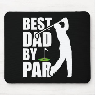 Alfombrilla De Ratón Mejor Papá Por Par Divertido Golf Día del Padre Pa