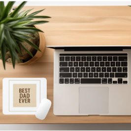 Alfombrilla De Ratón Mejor Papá 🖤 - Un regalo delicioso para el Día de