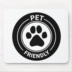 Alfombrilla De Ratón Mejor Paw de Mascota amistosa de Westie dibujada -