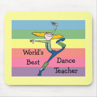Alfombrilla De Ratón mejor profesor de danza del mundo