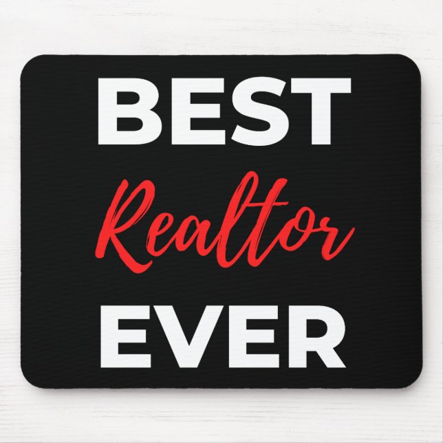 Alfombrilla De Ratón Mejor Realtor (Frente)