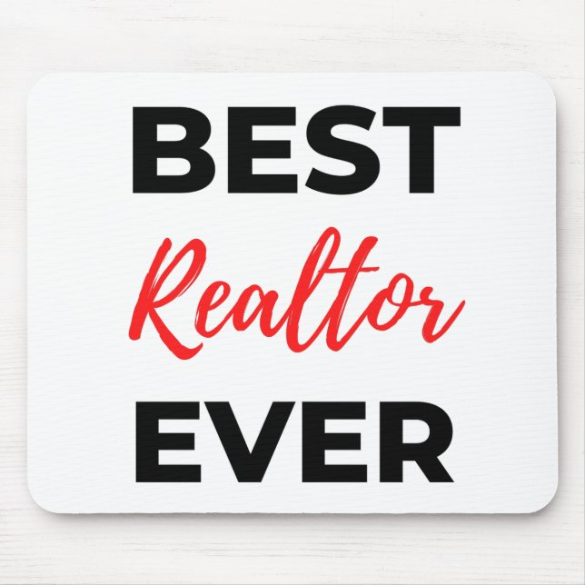 Alfombrilla De Ratón Mejor Realtor de la Historia 2 (Frente)