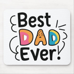 Alfombrilla De Ratón Mejor regalo para papá. Día del Padre