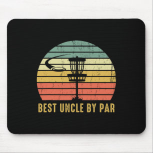 Alfombrilla De Ratón Mejor Tío Por Par Funny Disk Golf Gift Para Hombre