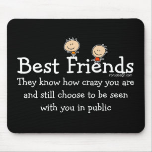 Alfombrilla De Ratón Mejores amigos