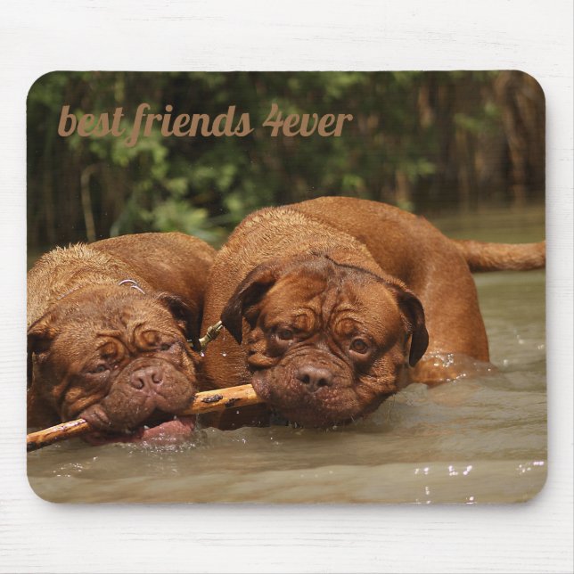 Alfombrilla De Ratón Mejores amigos (Frente)