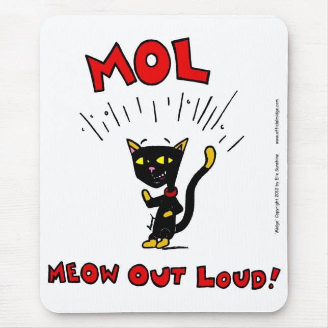 Alfombrilla De Ratón Mel "MOL: SALIDA DE LA MIERDA" Mousepad (Frente)