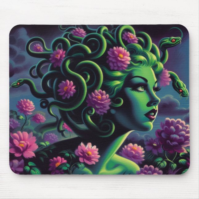 Alfombrilla De Ratón Melancholy Medusa (Frente)