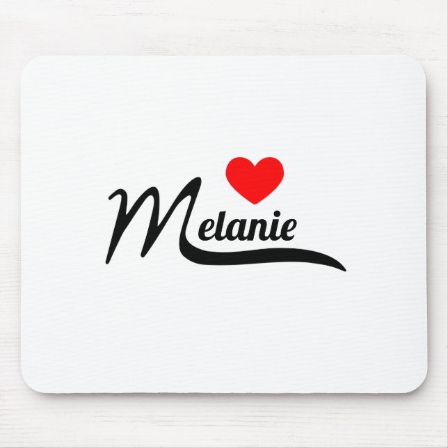 Alfombrilla De Ratón Melanie (Frente)