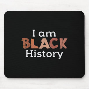 Alfombrilla De Ratón Melanin Soy Historia Negra Herencia Africana Hombr