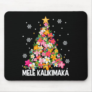 Alfombrilla De Ratón Mele Kalikimaka Hawaii Navidades hawaianos Navidad
