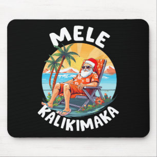 Alfombrilla De Ratón Mele Kalikimaka Navidades Hawai Sunba En Hawaii