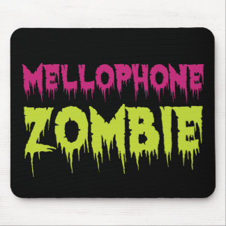 Alfombrilla De Ratón Mellophone Zombie