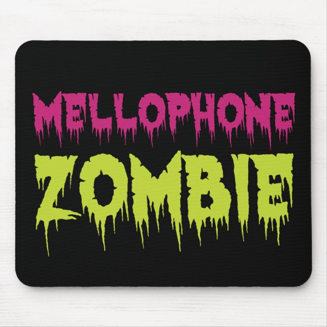 Alfombrilla De Ratón Mellophone Zombie (Frente)