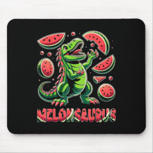 Alfombrilla De Ratón Melón de Melón Melón Dinosaurio Verano Tropical Va