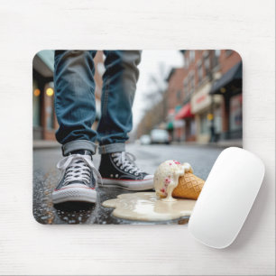 Alfombrilla De Ratón Melting Ice Cream Cone By Boy's Sneakers