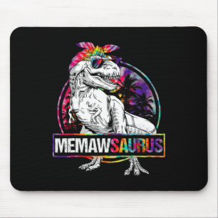 Alfombrilla De Ratón Memawsaurus Dinosaur Memaw Saurus Familia Combinac
