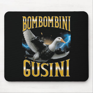 Alfombrilla De Ratón Meme Bombombini Gusini Fu Italiano Surrealista