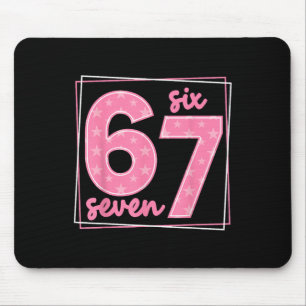 Alfombrilla De Ratón Meme de cumpleaños del divertido número 67 67