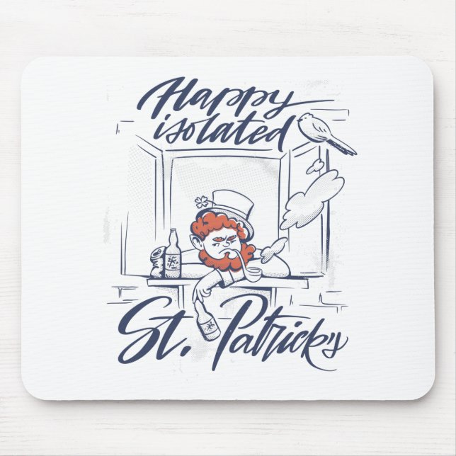 Alfombrilla De Ratón Meme del Día de San Patricio (Frente)
