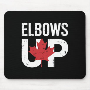 Alfombrilla De Ratón Meme divertido de Canadá codos arriba