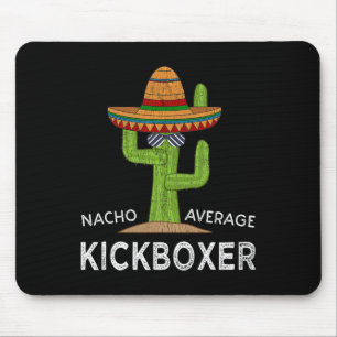 Alfombrilla De Ratón Meme divertido de kickboxer divertido kickboxing d