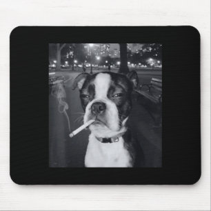 Alfombrilla De Ratón Meme Divertido de Perro Fumando Cigarrillo Generac