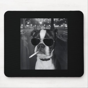 Alfombrilla De Ratón Meme Divertido de Perro Fumando Cigarrillo Generac