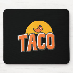 Alfombrilla De Ratón Meme Divertido de Pollo Taco Tendencia Trump Siemp