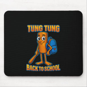 Alfombrilla De Ratón Meme infantil Tung Tung Sahur Italiano Brainrot De
