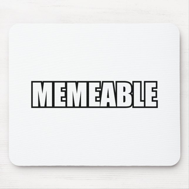 ALFOMBRILLA DE RATÓN MEMEABLE (Frente)