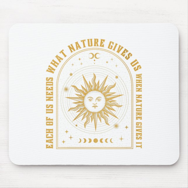 Alfombrilla De Ratón Memes de citas latinas para mujeres Aurelius Stoic (Frente)