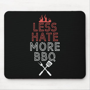 Alfombrilla De Ratón Menos Odio Más Bbq Head Chef Cocinando Arte Culina