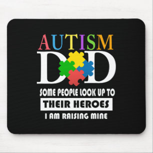 Alfombrilla De Ratón Mens Autism Dad
