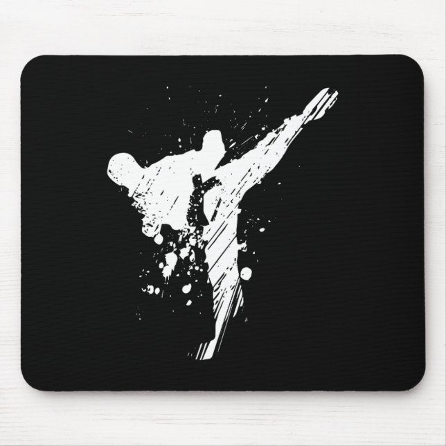 Alfombrilla De Ratón Mens Karate Shirt (Frente)