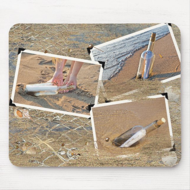 Alfombrilla De Ratón Mensaje en una botella