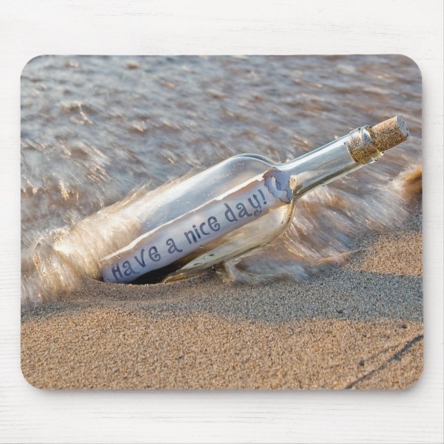 Alfombrilla De Ratón Mensaje Para El Día (Frente)