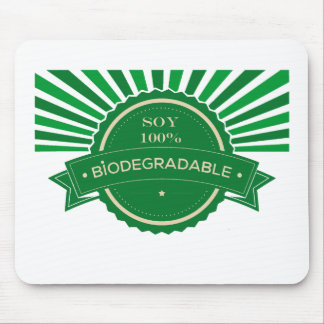 Alfombrilla De Ratón Mensaje Soy 100% biodegradable