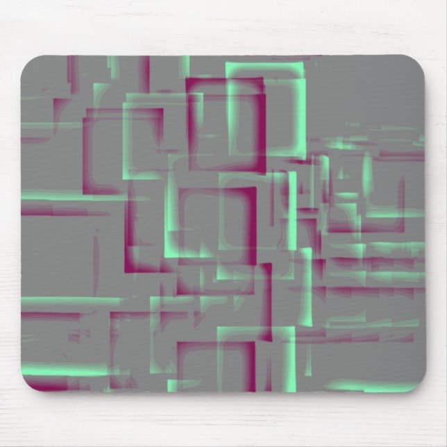 Alfombrilla De Ratón menta de frambuesa (Frente)