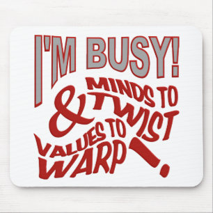 Alfombrilla De Ratón Mentes para torcer la mousepad