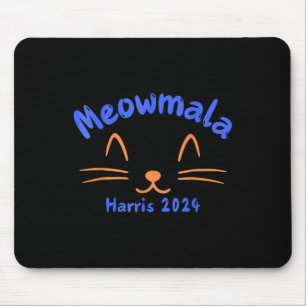 Alfombrilla De Ratón Meowmala Kamala Harris 2024 Gato Lady Por Kamala F