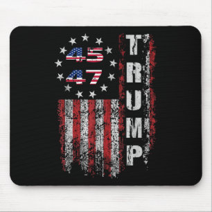 Alfombrilla De Ratón Mercadería de Donald Trump 45 47 Trump 2