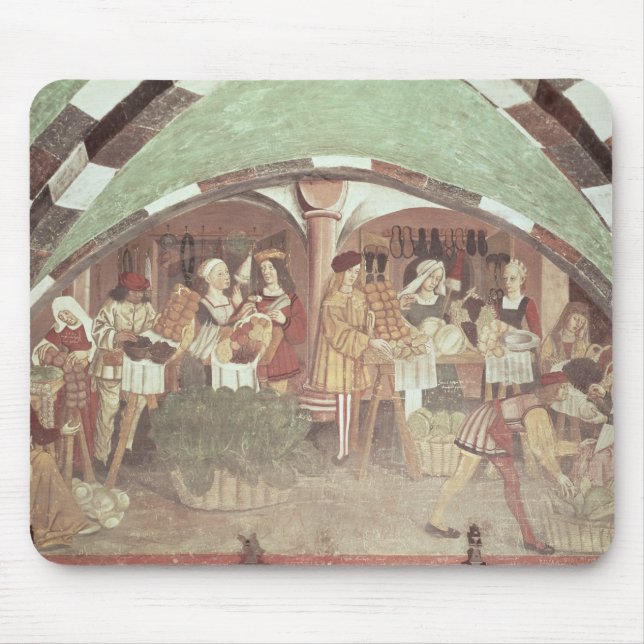 Alfombrilla De Ratón Mercado de la fruta y verdura (Frente)